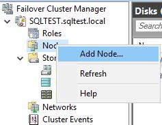 33. Now, add the node to the cluster, which
