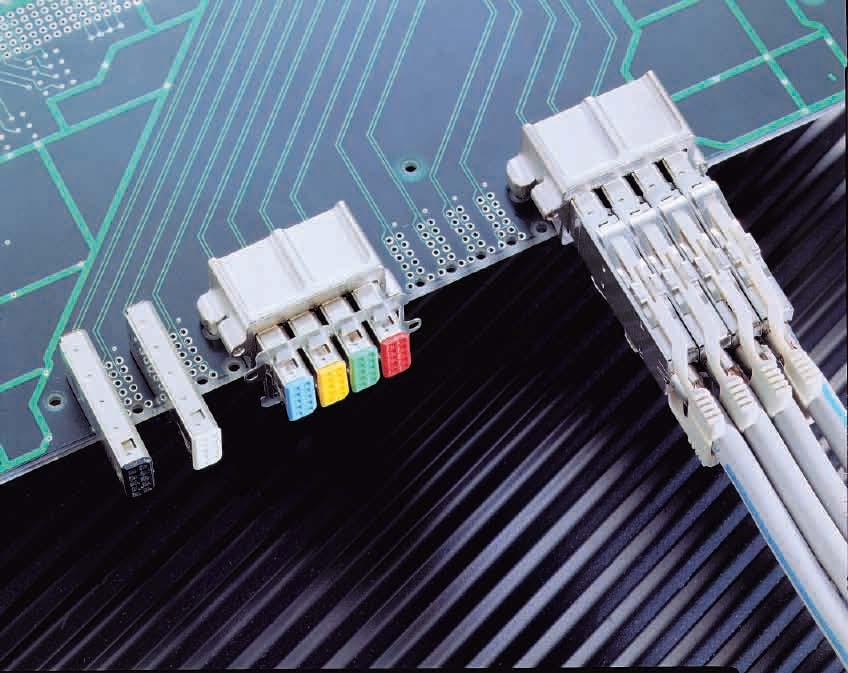 All dimensions of the connector are in accordance with IEC 917 and IEEE P 1301 specifications, allowing an easy implementation into both metric and inch-based systems.