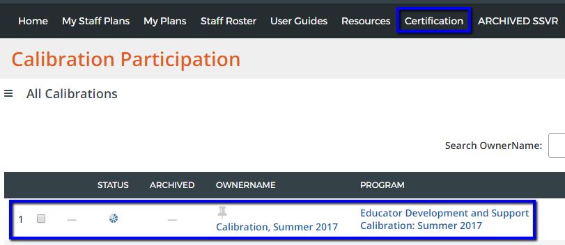 [Windows for calibration are open between 06/14/2017 6/21/2017 or 7/31/2017 8/7/2017] RECOMMENDED BROWSERS: It is highly recommended to use Mozilla Firefox or Google Chrome browsers when working on