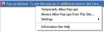 Accessing the DVR Locally / Remotely with a PC Internet Explorer Settings - Allowing Pop-Ups The Web based client software requires the use of Pop-Ups in Internet