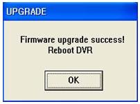 Select the Firmware Upgrade option from the Setup Menu.