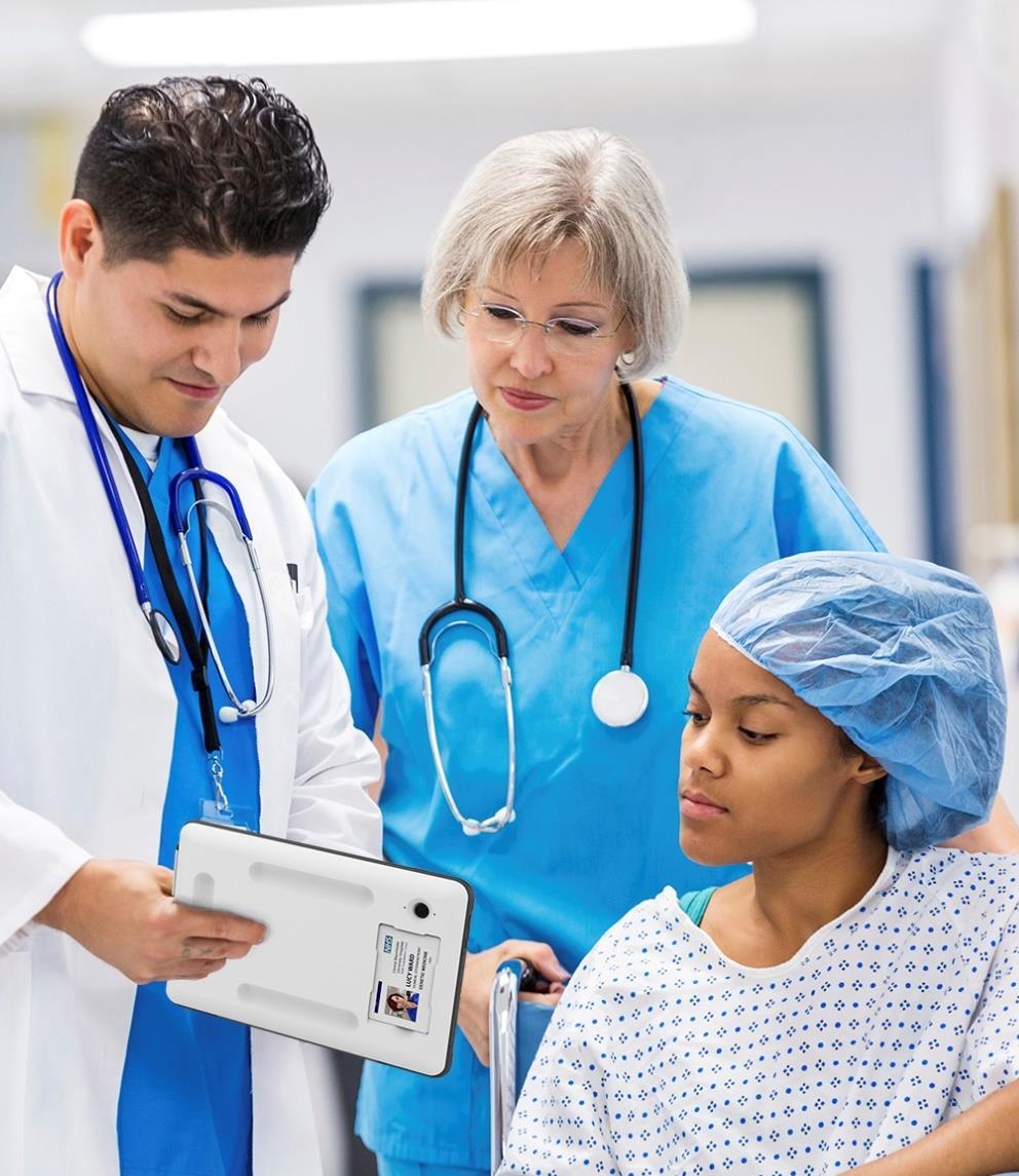 for HEALTHCARE a low-cost, ruggedized two-in-one tablet designed specifically for the needs of the healthcare sector.