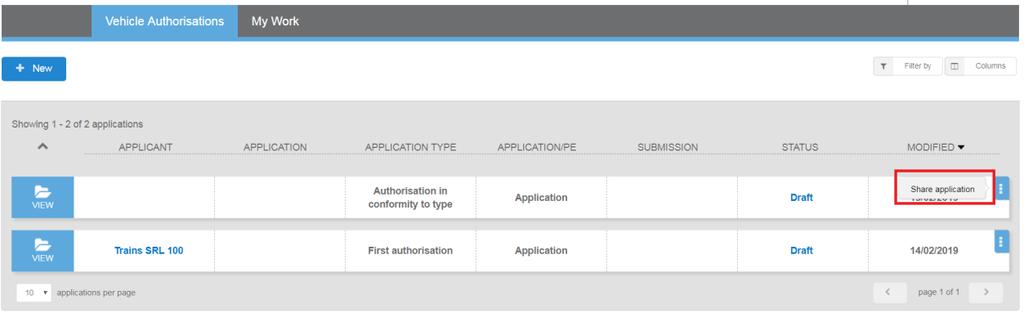 step. To validate the application "Validate". The application submission is not active before 16 June 2019. 3.