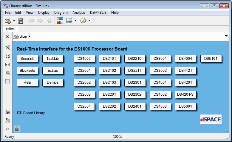 Speed Information Performance of the DS1006 Processor Board Using One Core ASM Package (including I/O and CAN Restbus Simulation) ASM Gasoline Engine Basic Simulation Package (p.