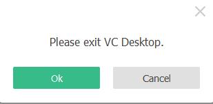 Getting Started To update the Yealink VC Desktop using one-click update: 1. Click ->About->Check for Update. - If the current version is the latest, you do not need to update.