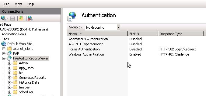 5. Disable all authentication