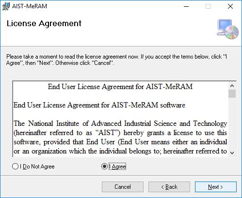 3) Accepting the End User License Agreement The End User License