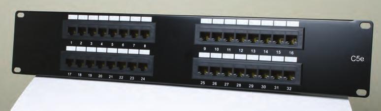 Cat.6/5e UTP Patch Panel with Top Entry Type Old IDC Block When one core wire is installed into one old IDC pin, it is pierced with two parallel blades New IDC Block New IDC is similar to one pair of