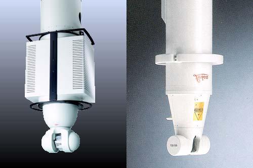 Figure 1. Laser radar Leica LR 200 (left) and laser tracker Leica LTD 500 (right). 2.3.