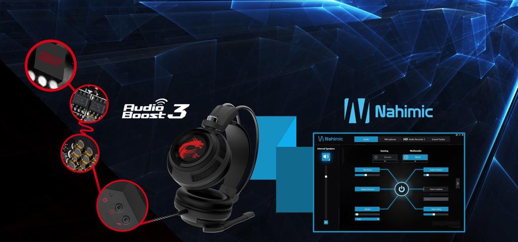 THE BEST AUDIO TROUGH HARDWARE AND SOFTWARE To deliver the crispest sound signal to gamers ears, MSI Trident 3 Arctic