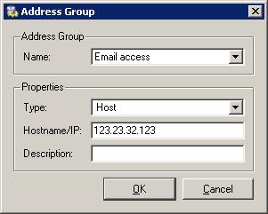 2.9 Address Groups and Time Ranges 2.