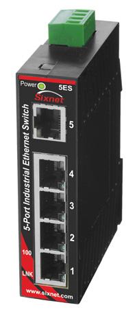 SL Unmanaged The SL series Industrial Unmanaged Ethernet es provide advanced performance that enables you to achieve real-time deterministic operation.