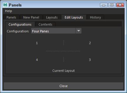 Autodesk Maya 2019 Basics Guide FIGURE 1-38 Panels dialog box Using the Outliner The last button in the Quick Layout buttons is a button to show/hide the Outliner.