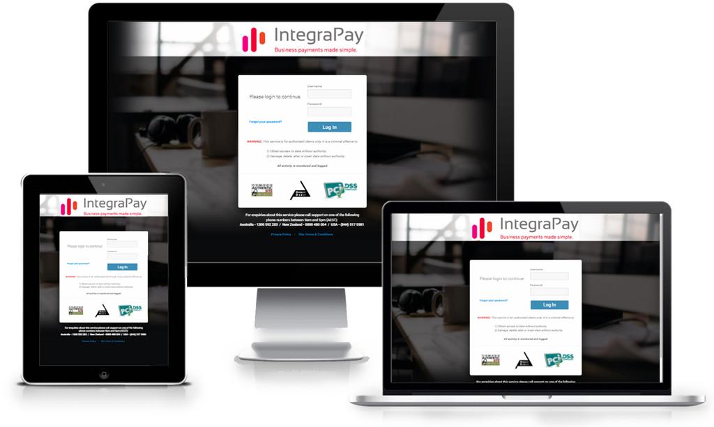INTRODUCTION Online The Online Website is your secure portal providing the freedom and flexibility to access and manage your customers details and payment information.