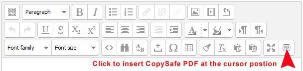 Using the CopySafe PDF module To create a CopySafe PDF display select to add a new Resource to a course and then select New Page (not an Activity).
