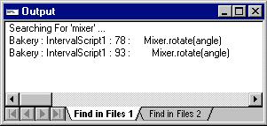CHAPTER 6 Projects The output can be printed by selecting Print from the right mouse context menu.