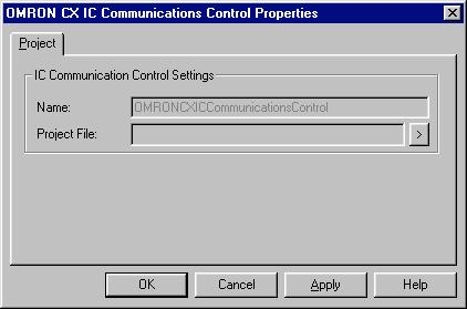 From the list of control objects select the one to be added and click the OK button.