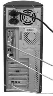 cable between the loader and the printer Firewire cable to the host PC (IEEE-1394) PC Connection