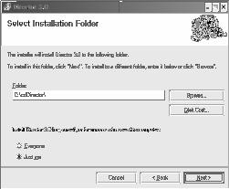 (fig. 2) 6. Installation completed click Close (fig. 4). Note: Before running Director 3.0 on a Windows XP system the ODBC FoxPro drivers MUST be installed (step # 7) 7.