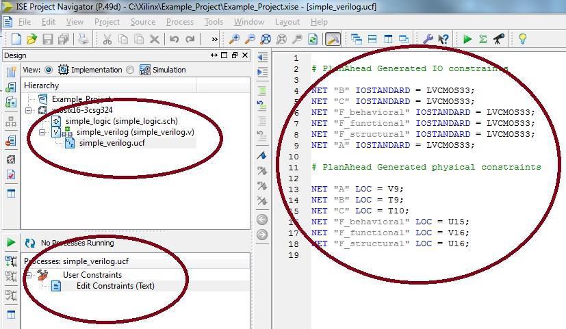 This process will create a structural representation of the design (similar to compiling C code into assembly code).