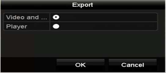 Figure 7. 2 Result of Normal Video Search for Backup 5. Select video files from the Chart or List to export, and click the button Export to enter the Export interface.