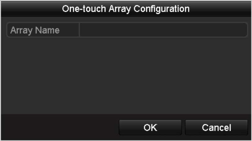 Figure 13. 3 Physical Disk Interface 2. Check the checkbox of corresponding HDD No. to select it. 3. Click the One-touch Create button to enter the One-touch Array Configuration interface. Figure 13.
