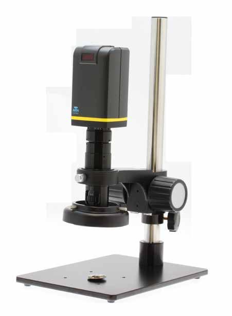 5 post stand with fine focus adjustment 11mm - 142mm Cyclops Digital Microscope Macro Zoom Lens Dual LED Pipe Lights Adjustable Stand Manual Power Adapter