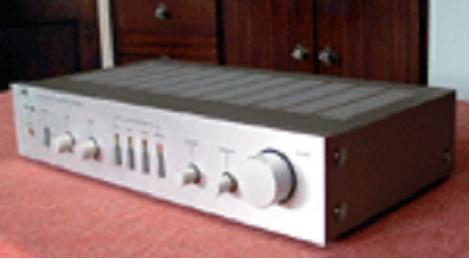 JVC A-10X 1983 vintage, stereo 25W amplifier Large input selectors Speakers
