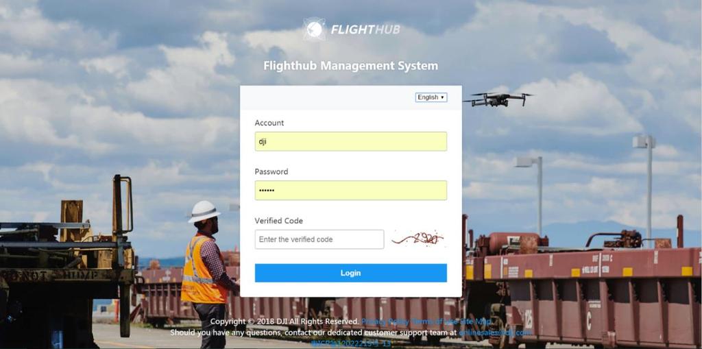 6. The FLIGHTHUB installation is COMPLETED!