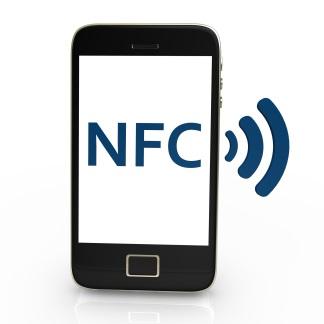 Enables radio communication between two NFC devices, an NFC device and an (unpowered) tag.