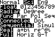 Scientific Notation The MODE menu allows one to display numbers in scientific notation (Sci). The e separates the exponent (base 10), so 123 = 1.23 10 2 would be displayed as 1.23e2.
