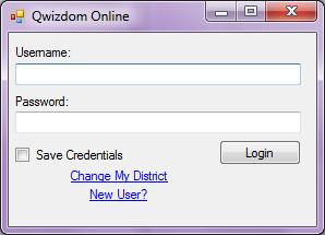 7 IMPORTING ACTIVITIES FROM CONNECT ONLINE STEP 1: Log on to Qwizdom Online. STEP 2: Click on the online tab. Enter username and password in Qwizdom Online menu located on top toolbar of Connect.