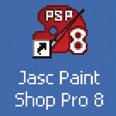 Load Jasc Paint Shop Pro 8.