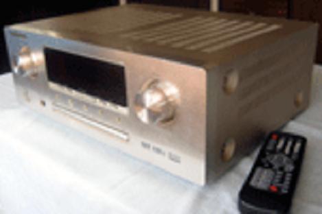 1 home theatre receiver champagne gold / 80 watts x 6 channels home theatre tuner amplifier Dolby