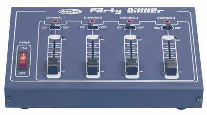 Other Showtec Products: Party Dimmer Schuko (0313) 4 Channel Dimming Pack with Schuko Connectors