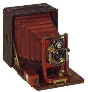 Film Camera Process Light is focused on a