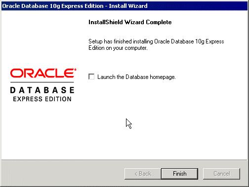 9. When the installation is complete, the Complete dialog box appears.