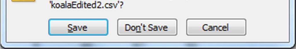 Excel tries to make you save it as a.xls /.