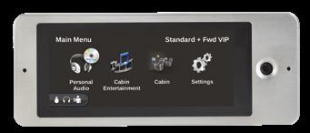 They include: HD galley and in-seat touchscreens Provide users with the controls to manage the system s