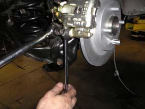 STEP 24: STEP 25: Install SVT rear rotors (Item 18) onto hubs.