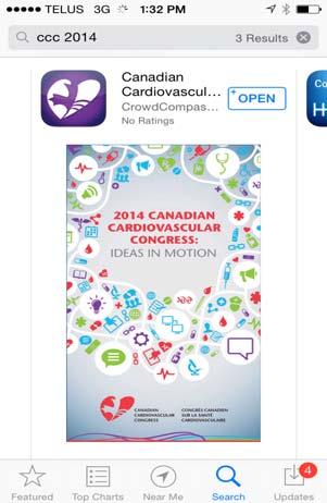 CCC 2014 App Frequently Asked Questions The CCC 2014 App is a comprehensive guide to the Canadian Cardiovascular Congress meeting.