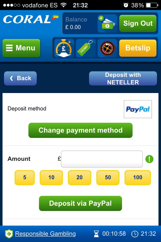 Task 2 - Top up money T5 Depositing 5 generates an alert saying the minimum is 10. Remove the 5 button since this isn t allowed anyway.