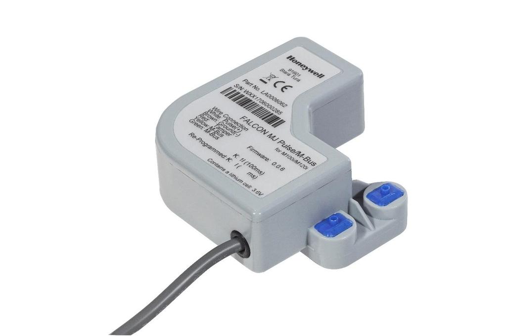 1 Description of functions The Falcon MJ makes it possible to read out Honeywell / Elster water meters M100i and M120i in a M-Bus system or via a digital pulse output.