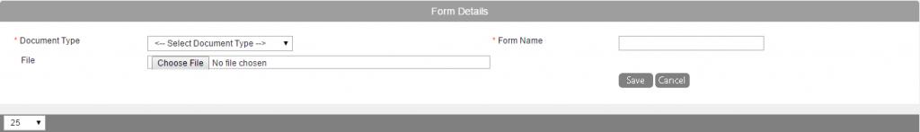FORMS Adding a Form Admin > Setup > Forms You can add forms to PinPoint as editable PDF s. These forms can then be pulled and completed from the File Single Document screen. 1.