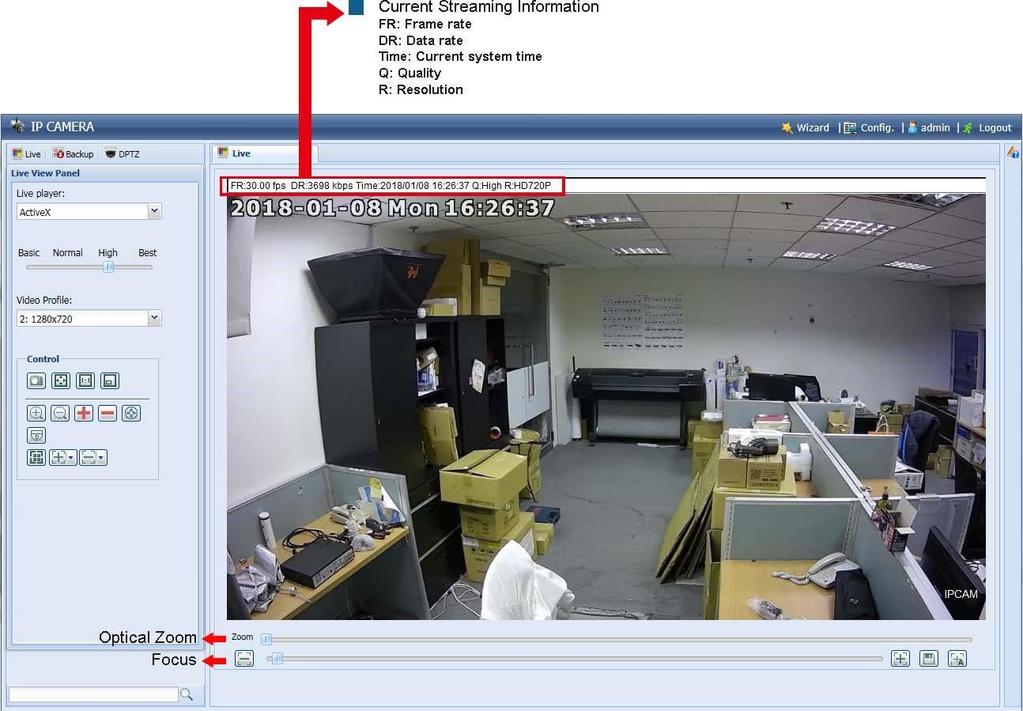 2. CAMERA ACCESS WITH INTERNET EXPLORER This network camera can be accessed via Microsoft Internet Explorer and ios / Android mobile devices with our selfdeveloped program EagleEyes installed