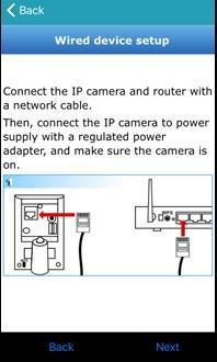 Fill in the information needed, and select Register to continue. Step5: Choose the correct type of your IP camera.