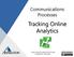 Tracking Online Analytics