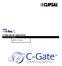 C-Gate Server Application CGI User s Guide CG Series