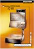 I/422e A BIZERBA SYSTEM CLASS SC 500 A ELECTRONIC SYSTEM SCALE WITH LABEL PRINTER FOR SELF-SERVICE AND QUICK-SERVICE.