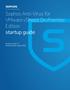Sophos Anti-Virus for VMware vshield: On-Premise Edition startup guide. Product version: 2.1